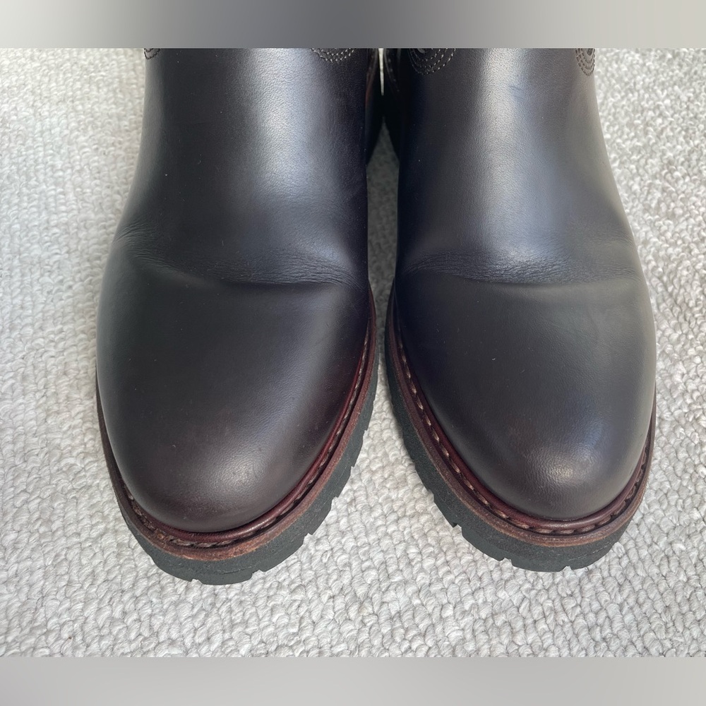 Filson Men’s Pull-On Roper Boots, Chocolate Brown, Size 9.5 - Picture 4 of 9